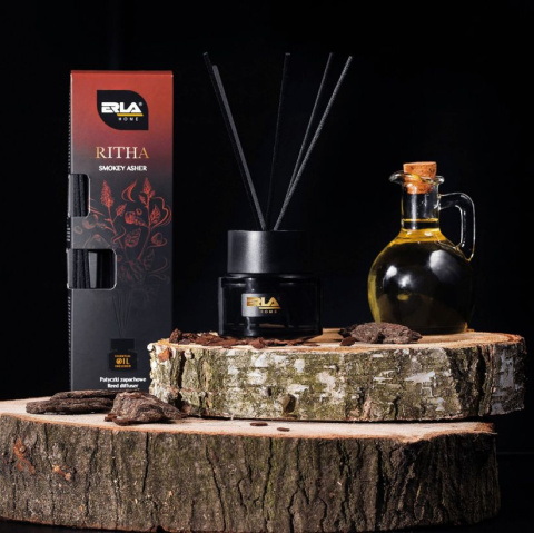 ERLA RITHA SMOKEY ASHER - Patyczki zapachowe 100ml ERLA RITHA SMOKEY ASHER - Patyczki zapachowe 100ml
