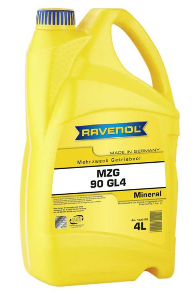 RAVENOL MZG SAE 90 GL-4 4L RAVENOL MZG SAE 90 GL-4 4L