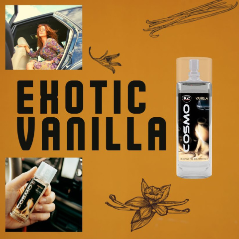 COSMO VANILLA 50ML - Zapach samochodowy w atomizerze COSMO VANILLA 50ML - Zapach samochodowy w atomizerze