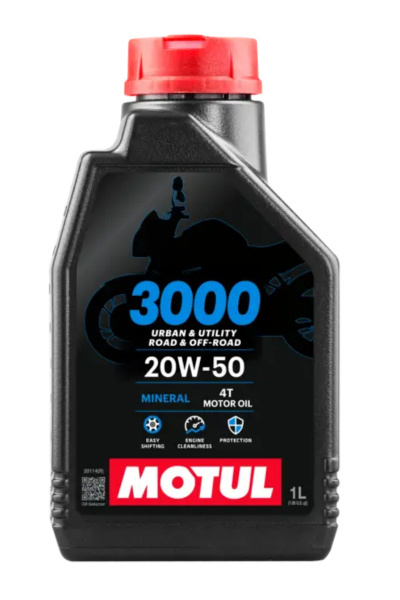 MOTUL 3000 20W-50 4T 1L MOTUL 3000 20W-50 4T 1L