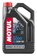 MOTUL 3000 20W-50 4T 4L MOTUL 3000 20W-50 4T 4L