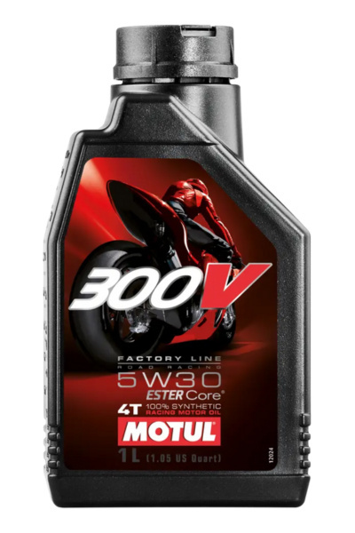 MOTUL 300V FACTORY LINE ROAD 5W-30 4T 1L MOTUL 300V FACTORY LINE ROAD 5W-30 4T 1L