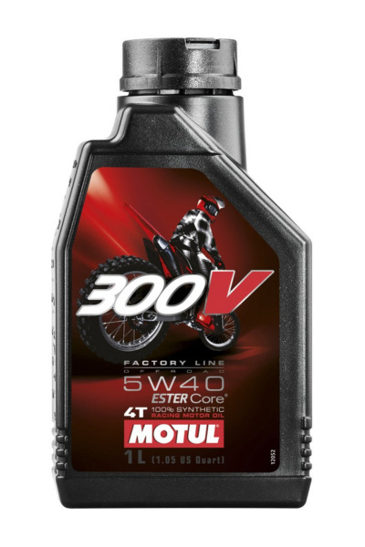 MOTUL 300V FACTORY LINE OFF ROAD 5W-40 4T 1L MOTUL 300V FACTORY LINE OFF ROAD 5W-40 4T 1L