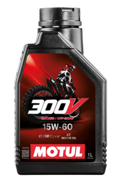 MOTUL 300V OFF ROAD RACING 15W-60 4T 1L MOTUL 300V OFF ROAD RACING 15W-60 4T 1L