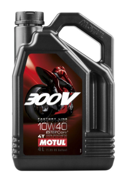 MOTUL 300V ROAD RACING 10W-40 4T 4L MOTUL 300V ROAD RACING 10W-40 4T 4L