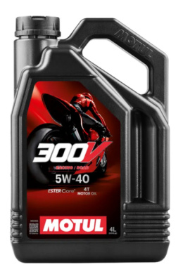 MOTUL 300V ROAD RACING 5W-40 4T 4L