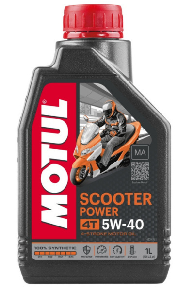 MOTUL SCOOTER POWER 4T MA 5W-40 1L MOTUL SCOOTER POWER 4T MA 5W-40 1L