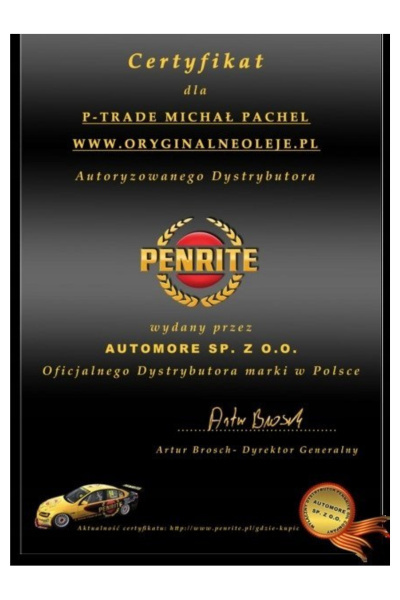 PENRITE HPR 5 5W-40 5L- Full Synthetic PENRITE HPR 5 5W-40 5L- Full Synthetic