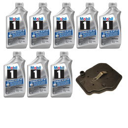 MOBIL 1 LV ATF HP 7,568L + FILTR 8L45 8L90 - CAMARO 6GEN