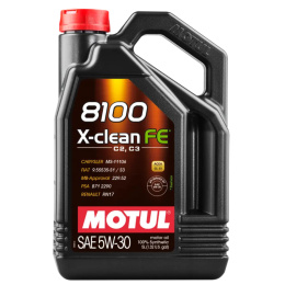 MOTUL 8100 X-CLEAN FE 5W-30 5L