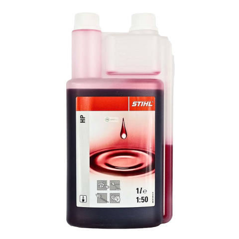 STIHL OLEJ HP CZERWONY 1:50 1L Z DOZOWNIKIEM STIHL OLEJ HP CZERWONY 1:50 1L Z DOZOWNIKIEM