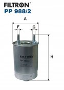 Filtron PP 988/2 Filtr paliwa